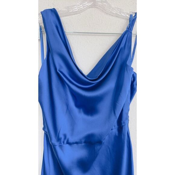 Veronica Beard silk Sanderson Dress in Azure Blue US8 - Picture 8 of 14